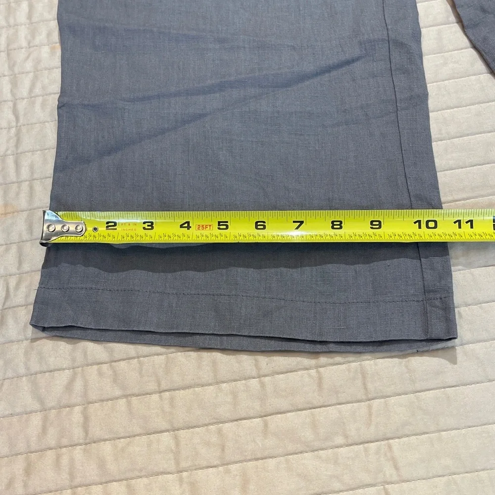 EUCPPER WOMENS SIZE S PULL ON DRAWSTRING ELASTIC WAISTBAND Gray Wide-Leg Pants